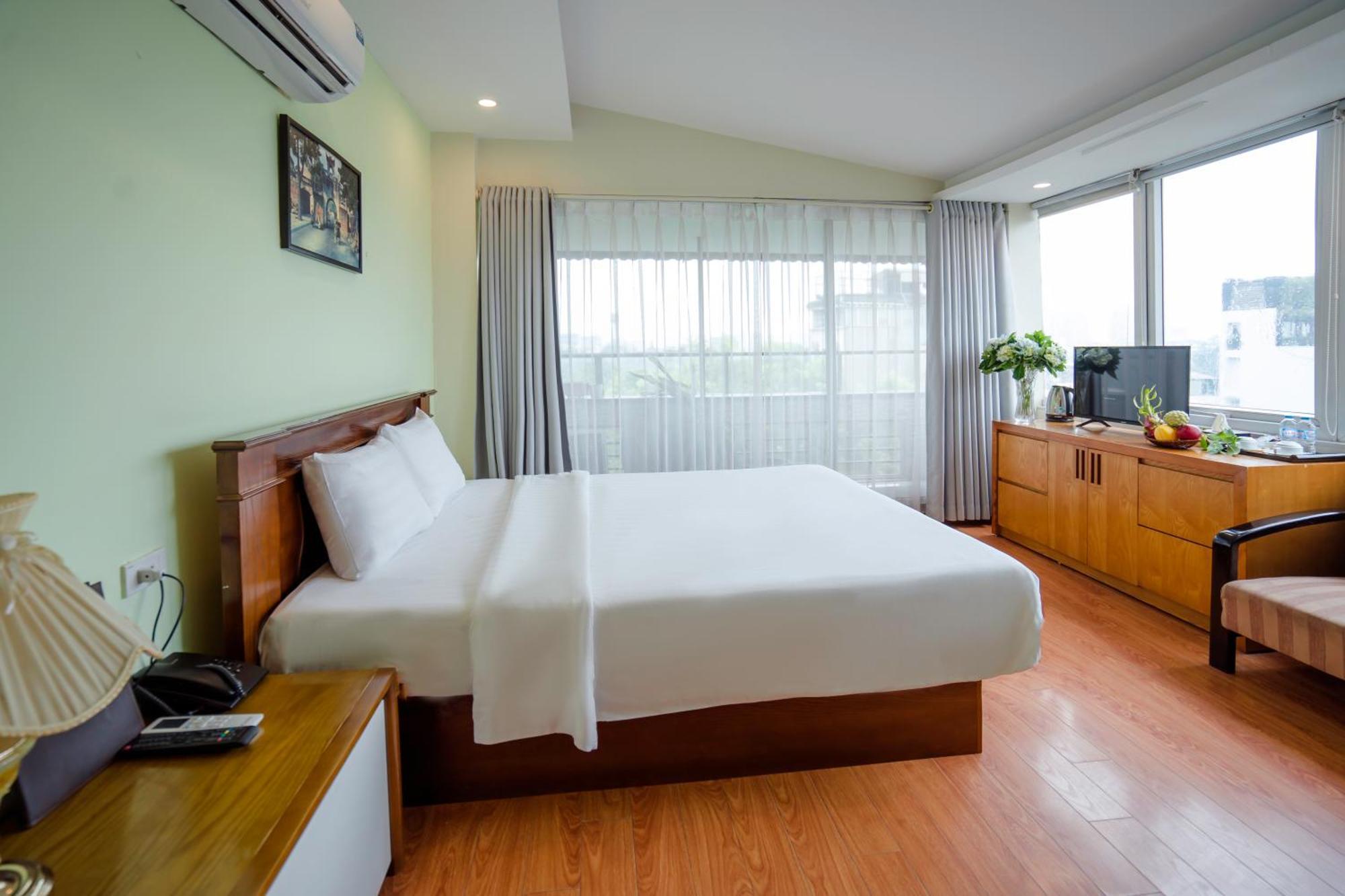 Ha Noi Lake View Hotel & Travel Hanoi Kültér fotó