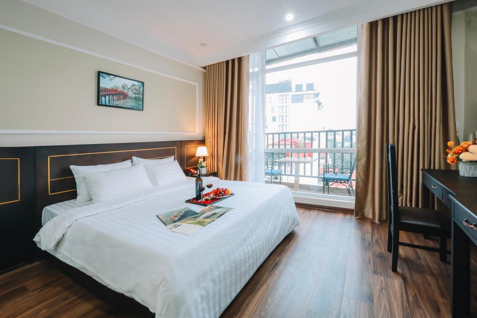 Ha Noi Lake View Hotel & Travel Hanoi Kültér fotó