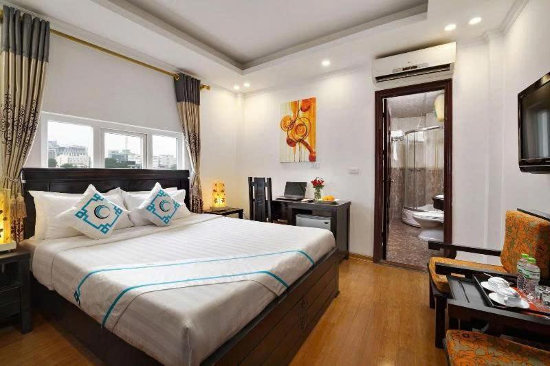Ha Noi Lake View Hotel & Travel Hanoi Kültér fotó